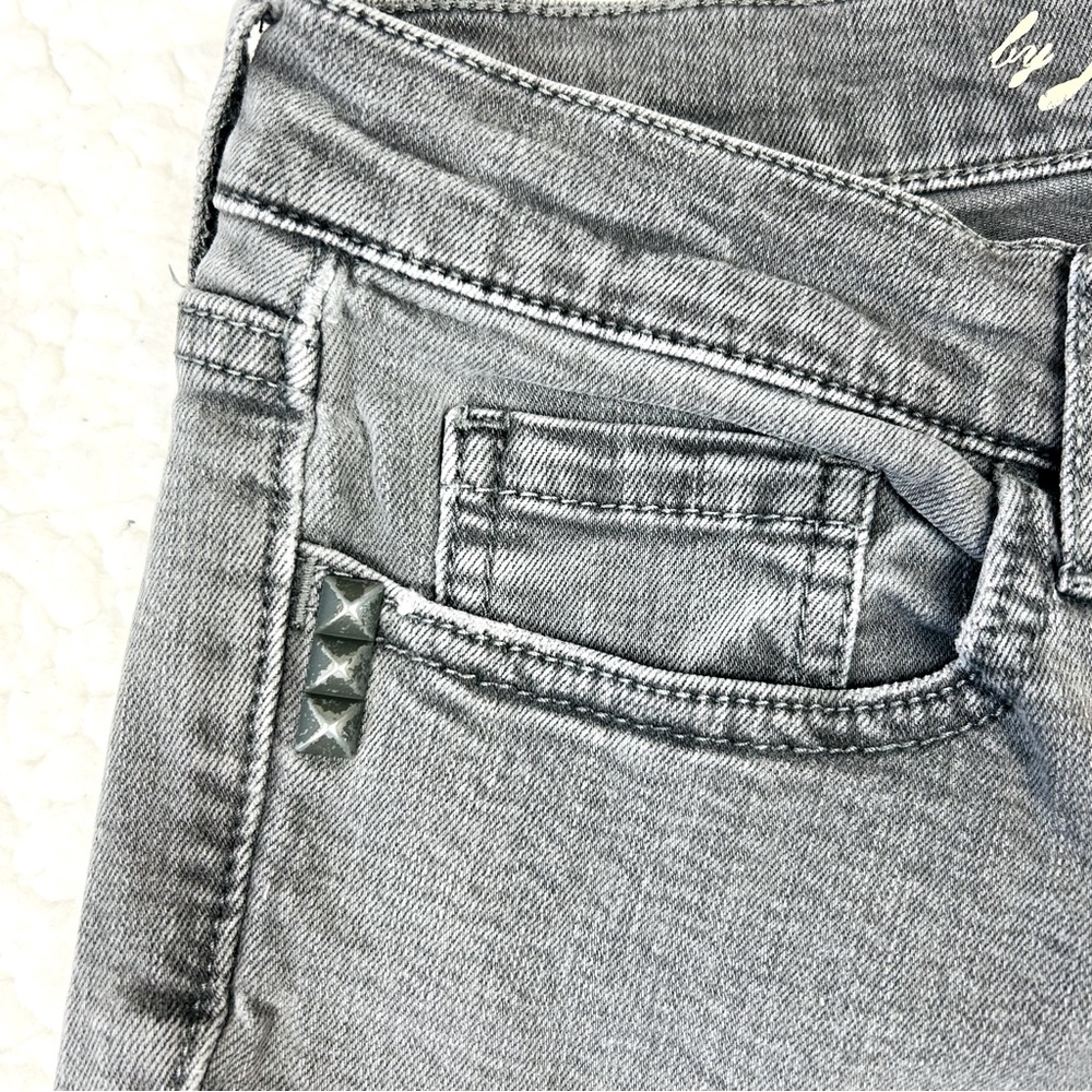 Juicy Couture Women's Gray Low Rise Skinny Jeans Stretch Denim Size 28 - Picture 4 of 6